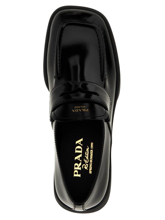  프라다 플랫 슈즈 PR307041BM BLACK - PRADA