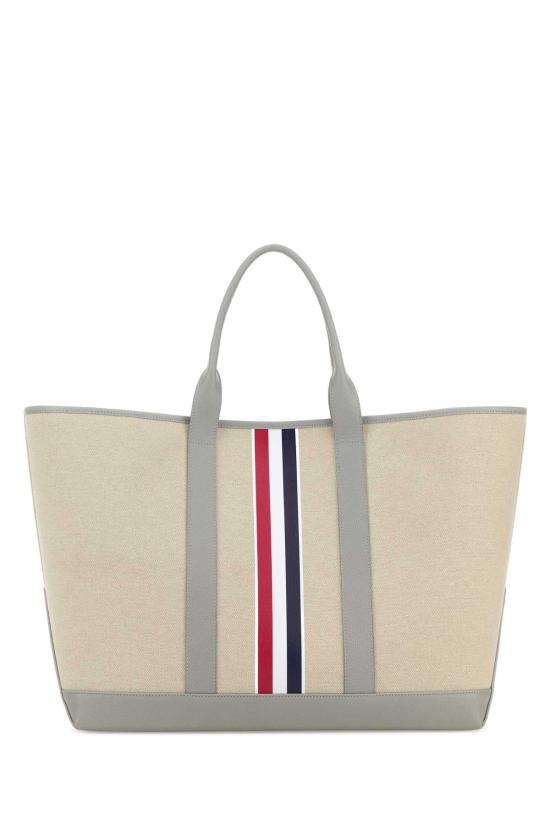 26SS 톰브라운 토트백 UAG261AF0492 055 BEIGE - THOM BROWNE