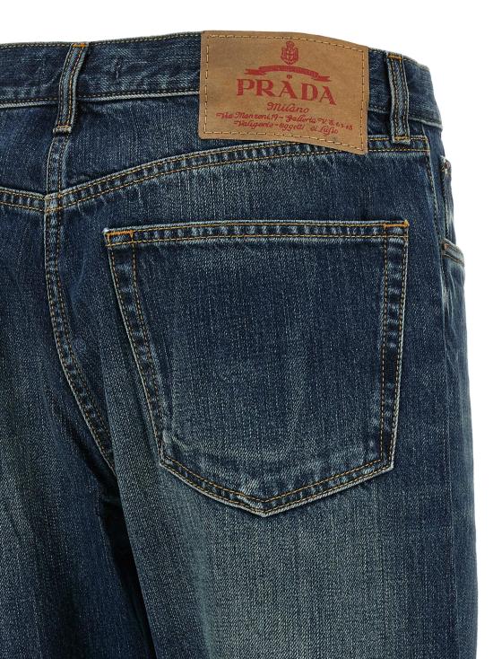25FW 프라다 데님 팬츠 PR315797BM BLUE - PRADA