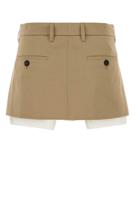 26FW 미우미우 미디 플리츠 스커트 MG2690SOOO1UPX F0065 BEIGE - MIU MIU