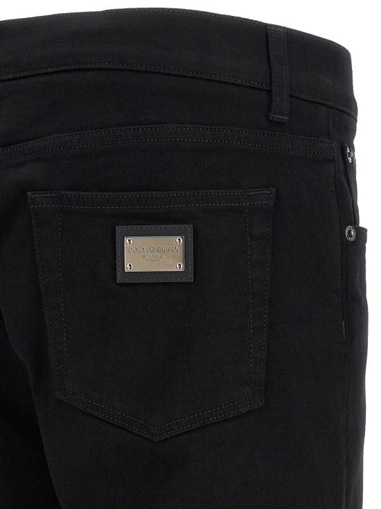 26FW 돌체앤가바나 데님 팬츠 DO339078BM BLACK - DOLCE & GABBANA