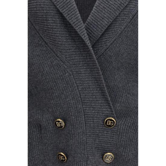 26FW 돌체앤가바나 가디건 DOFXVFITJDVMTN0542BB GRAY - DOLCE & GABBANA