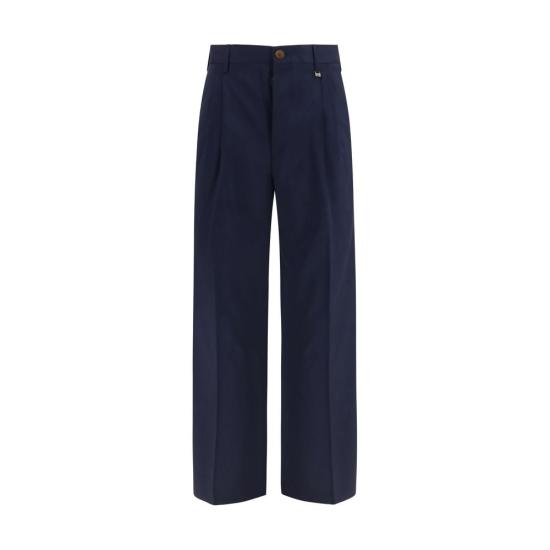26FW 비비안웨스트우드 팬츠 VI2F01001SW01IOK410BB NAVY