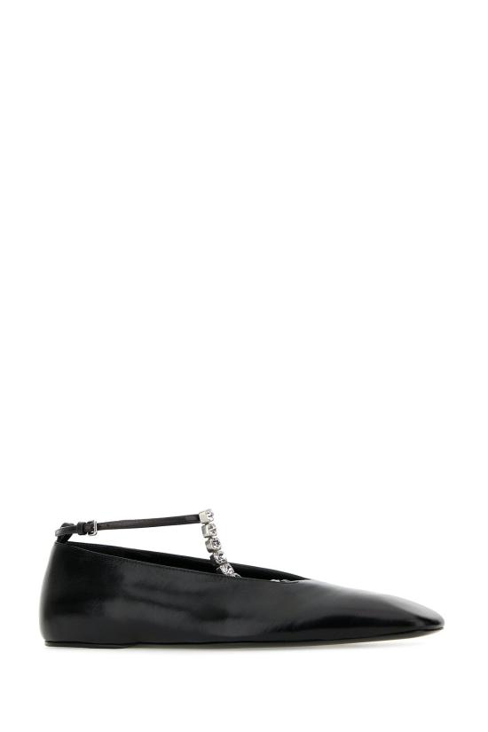  질샌더 플랫 슈즈 J15WZ0021P4864 001 BLACK - JIL SANDER