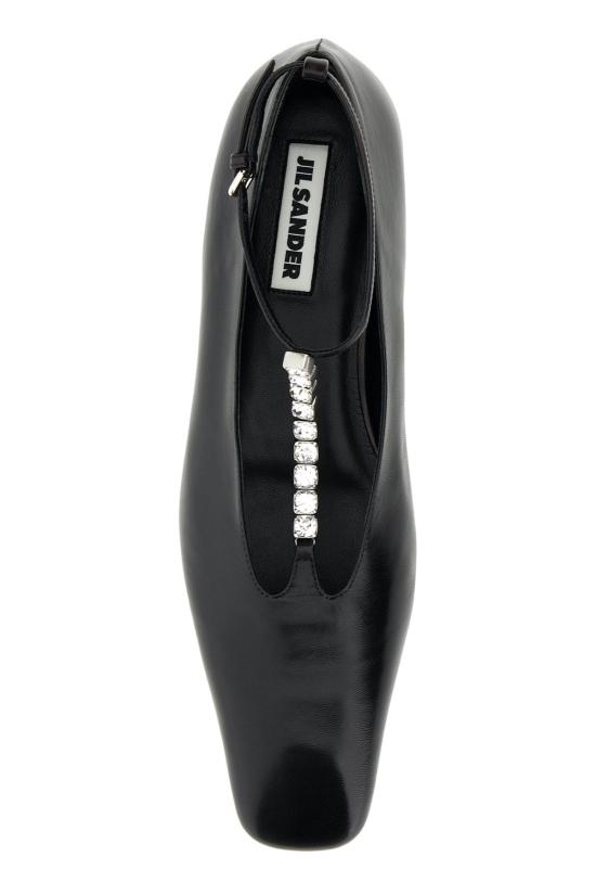  질샌더 플랫 슈즈 J15WZ0021P4864 001 BLACK - JIL SANDER