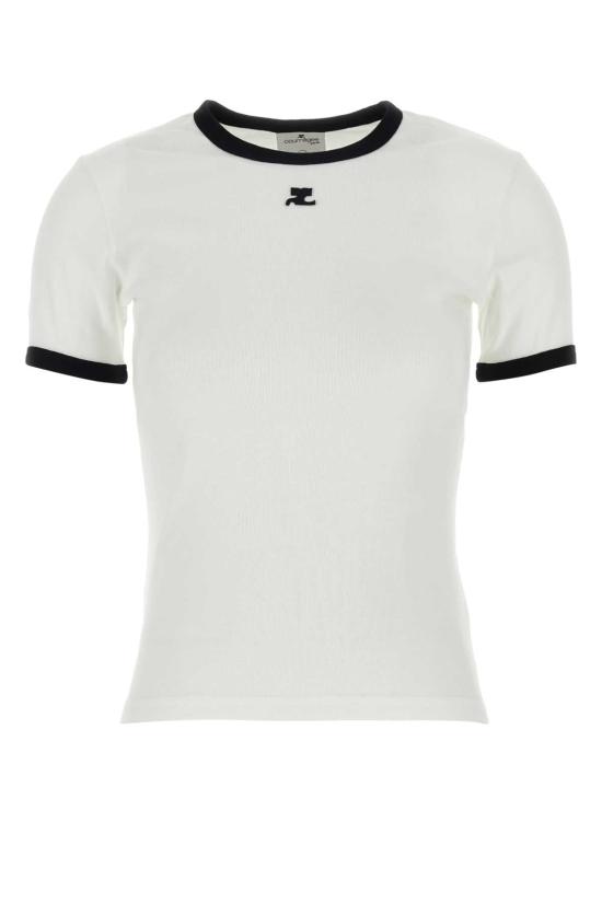  쿠레쥬 폴로 티셔츠 VESJTS017JS0070 0098 WHITE