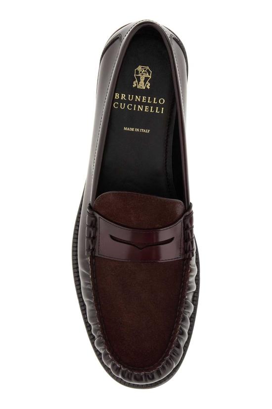 26FW 브루넬로 쿠치넬리 스니커즈 MZUOXSF673 CKC46 BROWN - BRUNELLO CUCINELLI