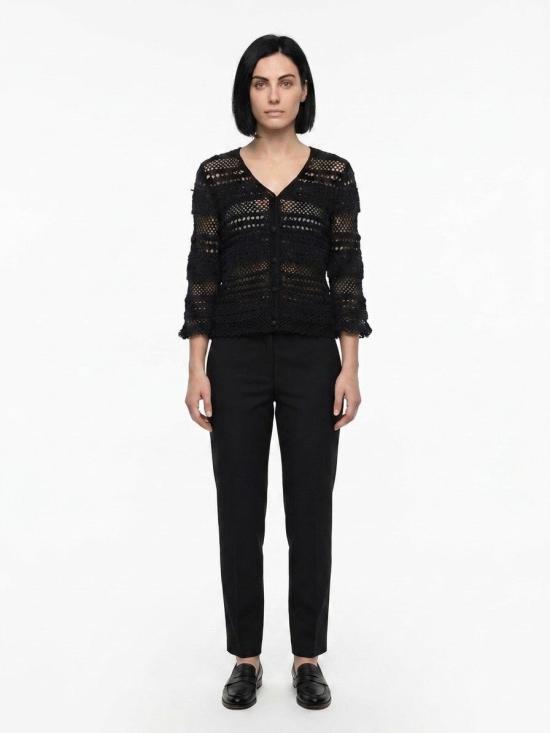  돌체앤가바나 가디건 DOF9C80KF90A8N0000SG BLACK - DOLCE & GABBANA