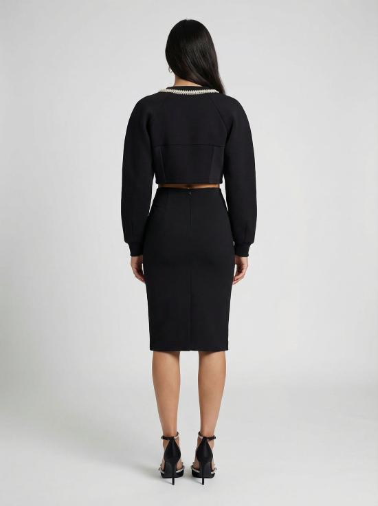 돌체앤가바나 긴팔 티셔츠 DOF9J59ZG7BDYN0000SG BLACK - DOLCE & GABBANA