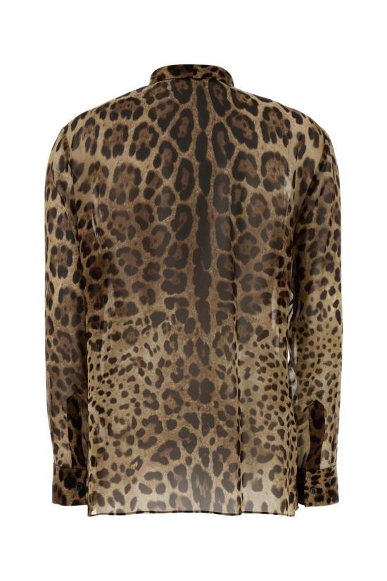 26FW 돌체앤가바나 셔츠 F5T27TIS1DY HY13M BROWN - DOLCE & GABBANA
