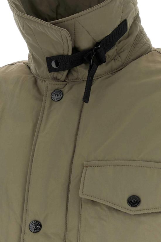 26FW 스톤 아일랜드 마이크로 랩스 다운 코치 자켓 L2S154100022S0A26 V005G GREEN - STONE ISLAND