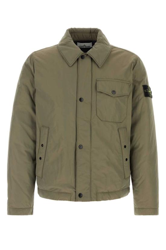 26FW 스톤 아일랜드 마이크로 랩스 다운 코치 자켓 L2S154100022S0A26 V005G GREEN