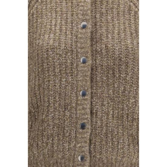 26FW 브루넬로 쿠치넬리 가디건 BRMTR385406CKG83BB BROWN - BRUNELLO CUCINELLI