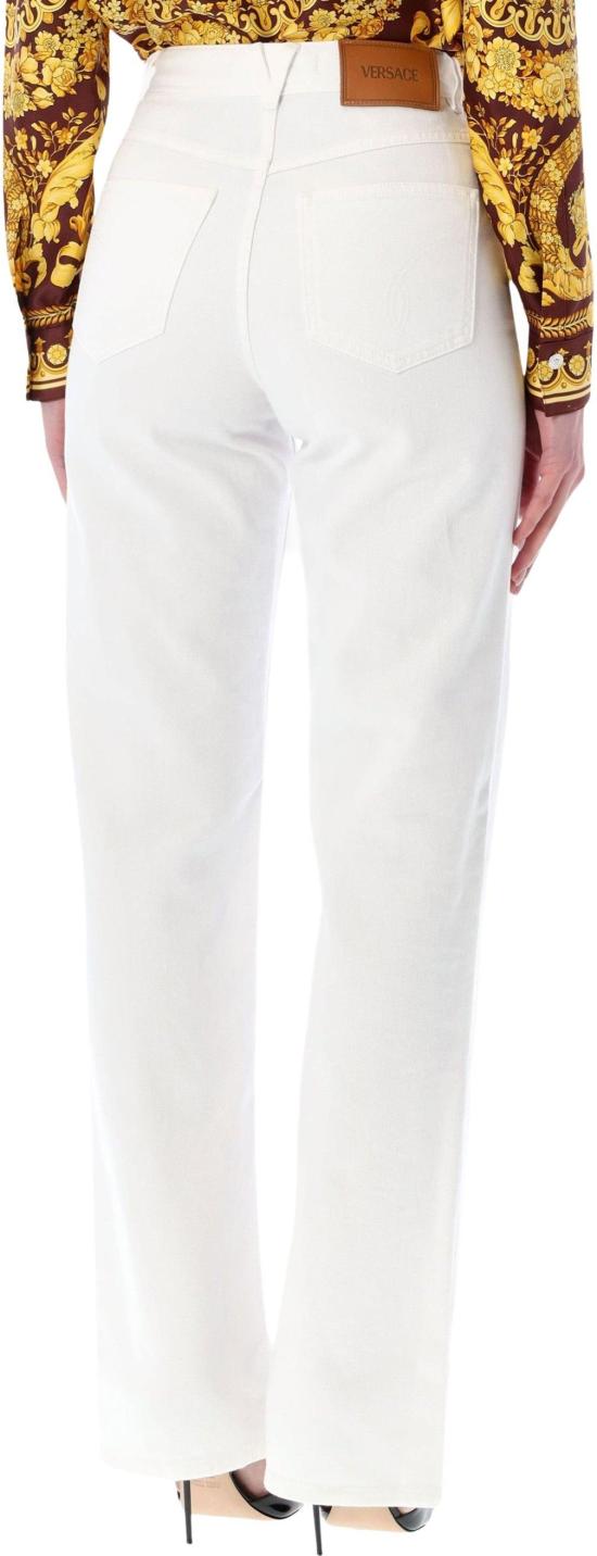 26SS 베르사체 데님 팬츠 10137451A085701D110 WHITE - VERSACE