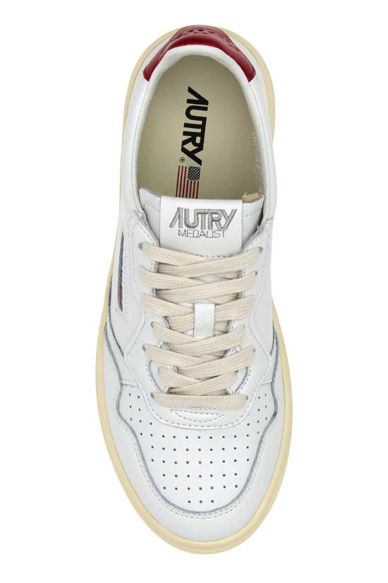  오트리 메달리스트 로우 레더 스니커즈 AULW LL21 WHITE - AUTRY