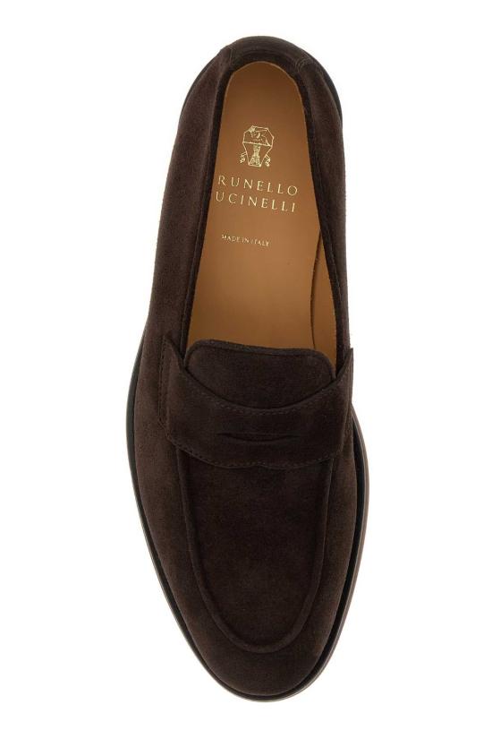 26FW 브루넬로 쿠치넬리 스니커즈 MZUSOLE670 C9832 BROWN - BRUNELLO CUCINELLI