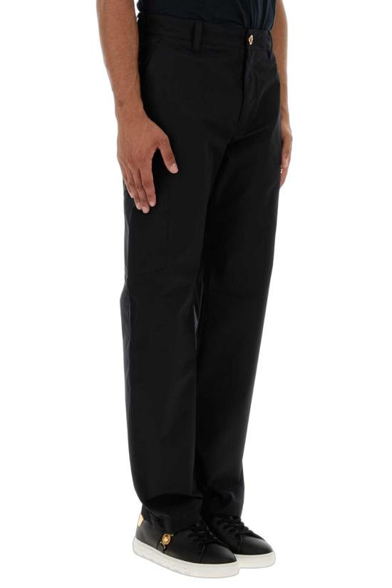 25FW 베르사체 카고 팬츠 10215531A12651 1B000 BLACK - VERSACE