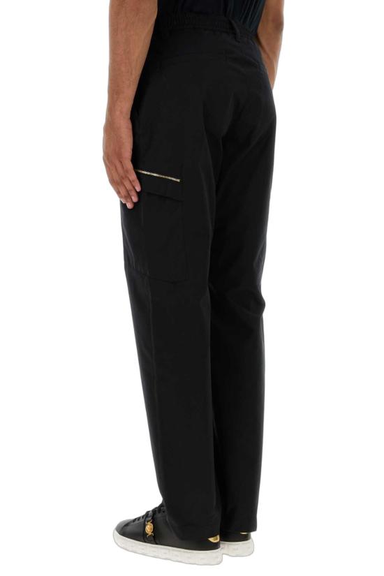 25FW 베르사체 카고 팬츠 10215531A12651 1B000 BLACK - VERSACE