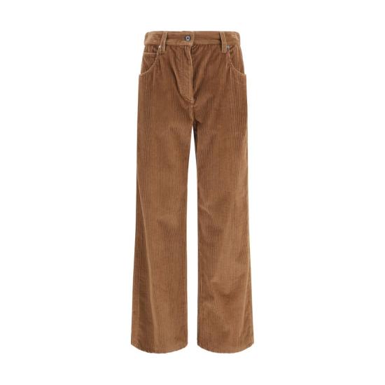 26FW 브루넬로 쿠치넬리 팬츠 BRMA180P9075C832BB BROWN