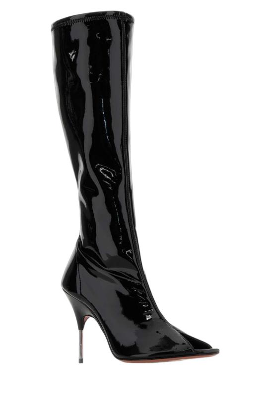 25FW 아미나 무아디 힐/펌프스 BRUNASTREHIGHBOOT BLA95PYRH BLACK - AMINA MUADDI