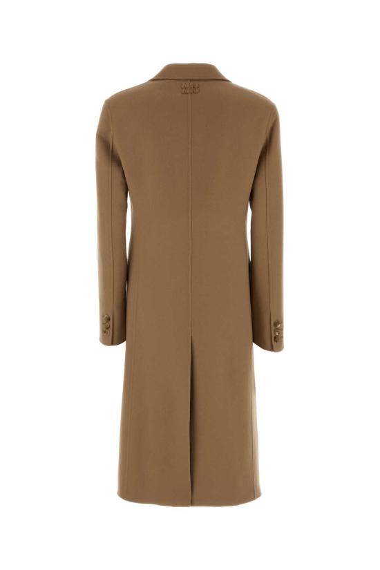 25FW 미우미우 코트 MS2104SOOO15Q8 F0040 BEIGE - MIU MIU