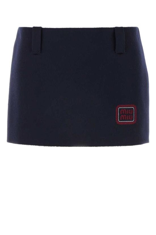  미우미우 스커트 MG2149SOOO125Q F0008 NAVY