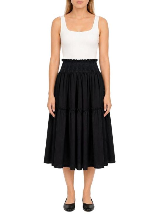  핑코 스커트 1G12BT Y2ZU Z99 40 Pinko BLACK - PINKO