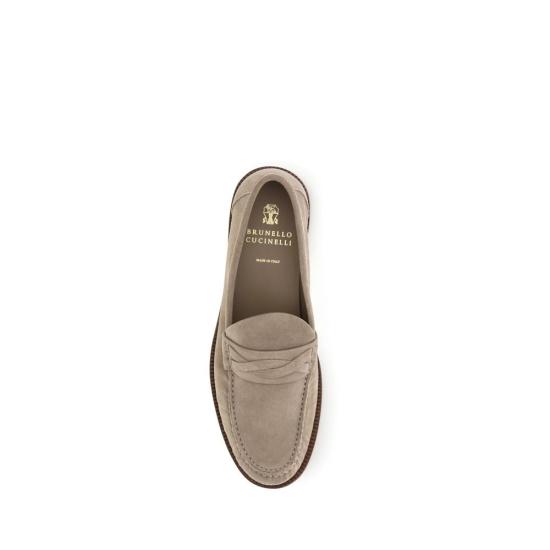26SS 브루넬로 쿠치넬리 스니커즈 BRMZUSOLF747C4298BB BEIGE - BRUNELLO CUCINELLI
