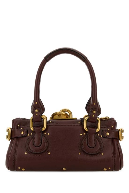 26FW 끌로에 스몰 그레인드 레더 패딩턴 백 CH26SS805P75 27M BROWN - CHLOE