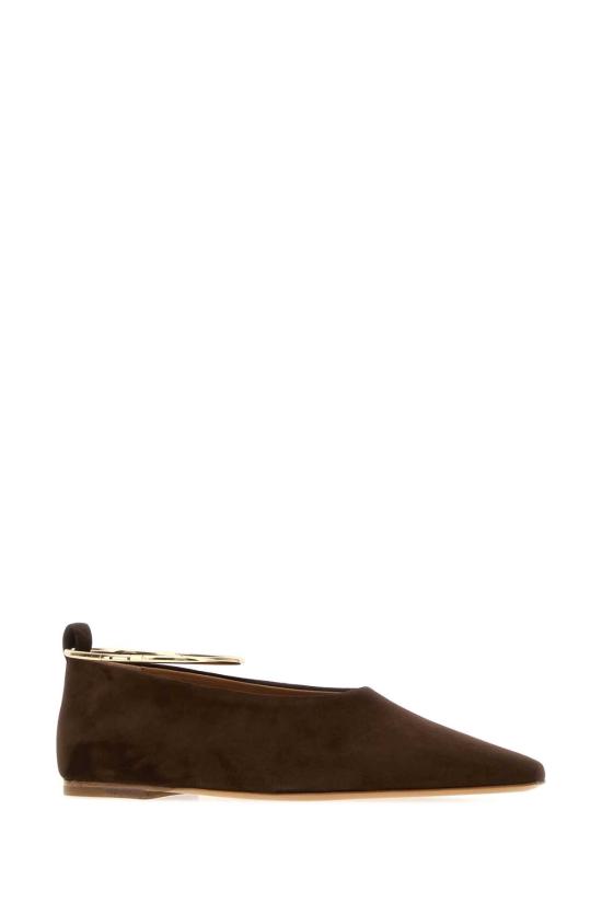 26FW 질샌더 플랫 슈즈 J15WZ0039P7836 601 BROWN - JIL SANDER