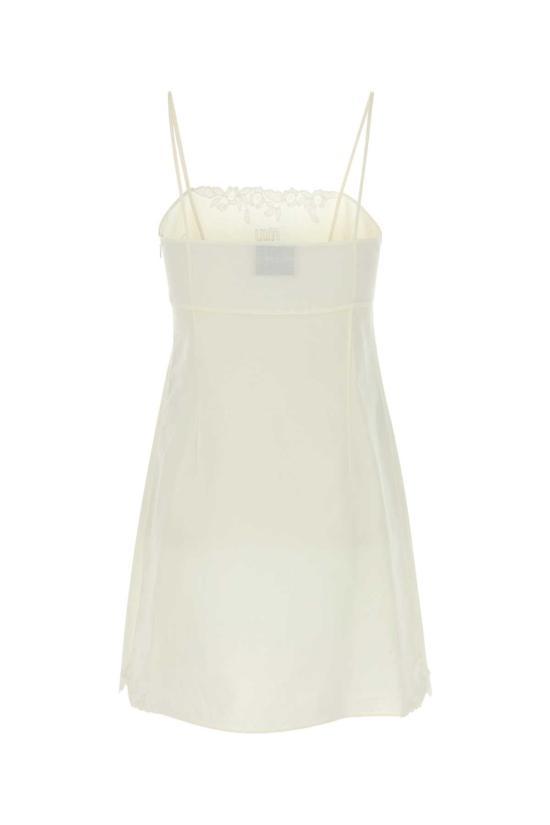 25FW 미우미우 원피스 MF5875SOOO17LV F0304 WHITE - MIU MIU