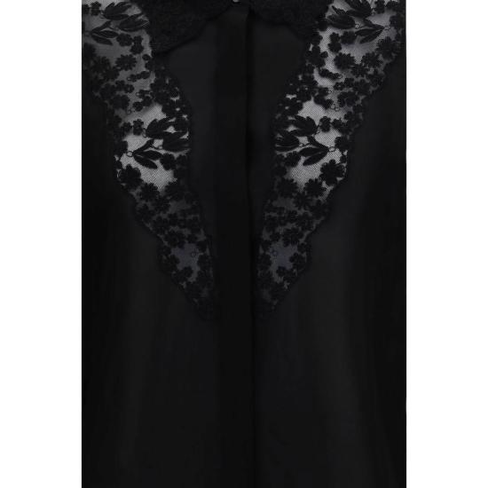 26FW 펜디 블라우스 FEFS8381B1UKF0QA1BB BLACK - FENDI