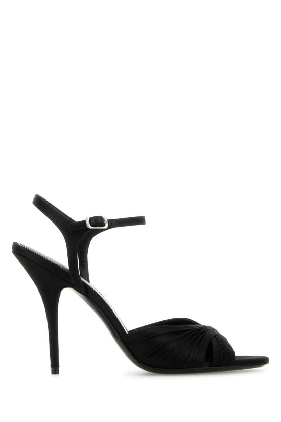 25FW 발렌시아가 다이내스티 샌들 851903W0WM0 1000 BLACK