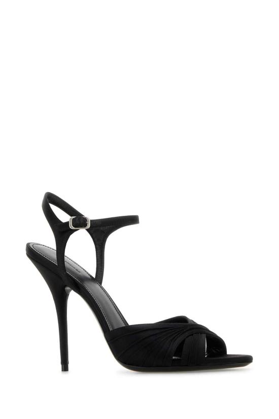 25FW 발렌시아가 다이내스티 샌들 851903W0WM0 1000 BLACK - BALENCIAGA
