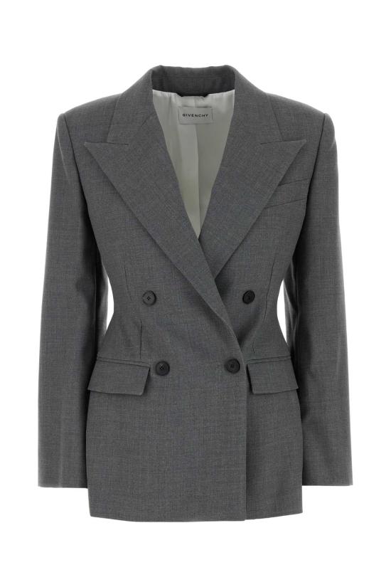 25FW 지방시 자켓 BW30KW14FU 030 GRAY