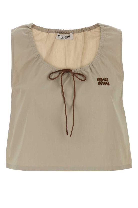 26FW 미우미우 니트웨어 MT2240SOOO12NS F0A08 BEIGE