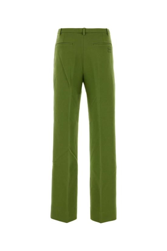 25FW 미우미우 팬츠 MP1931SOOO18FQ F0089 GREEN - MIU MIU