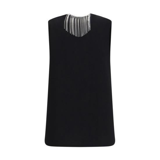 26FW 막스마라 민소매 티셔츠 MA2622166031600003BB BLACK - MAX MARA