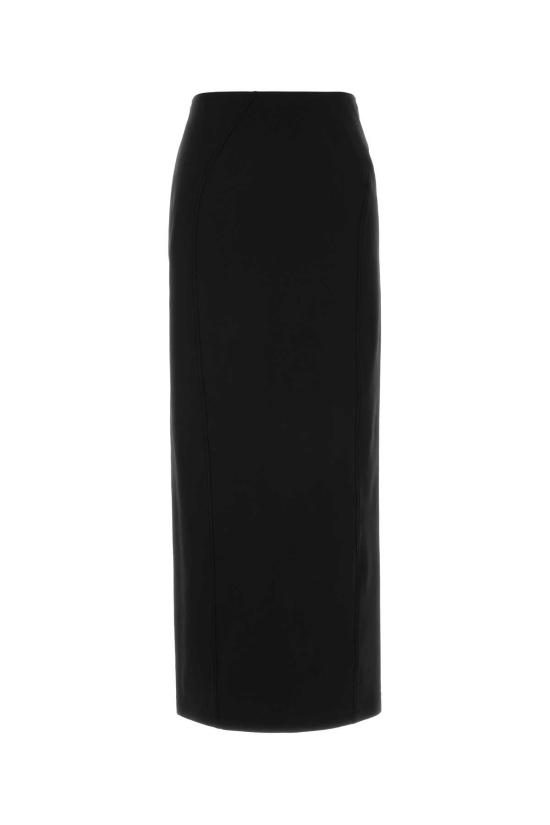 26FW 질샌더 스커트 J02MA0417J40325 001 BLACK