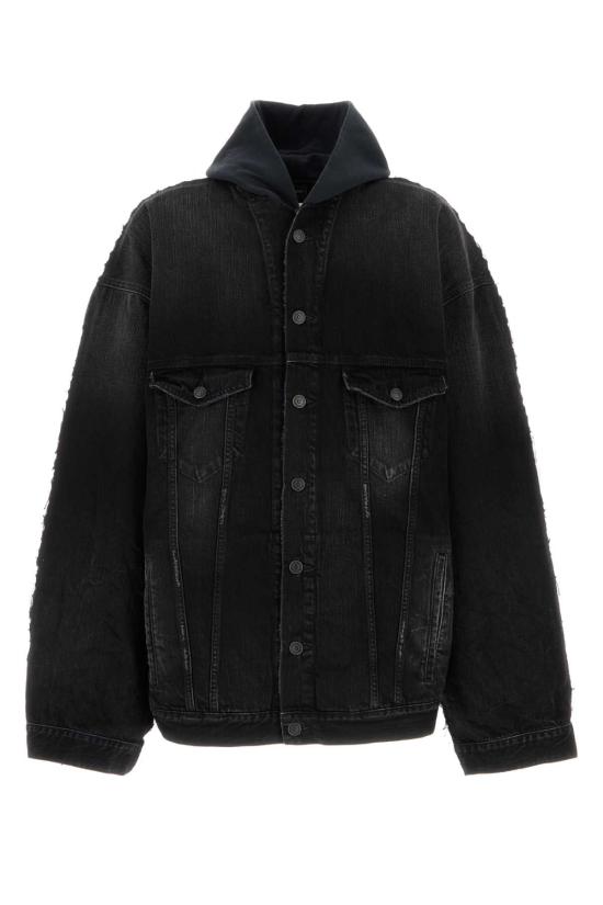 25FW 발렌시아가 자켓 850703TTW67 1037 BLACK