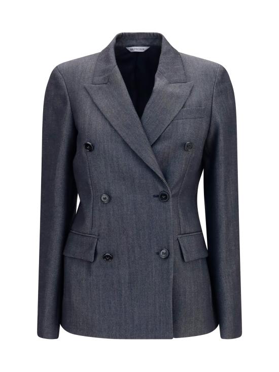26FW 발렌시아가 오버사이즈 가죽 레이서 자켓 872296TUT44 4100 DARK NAVY