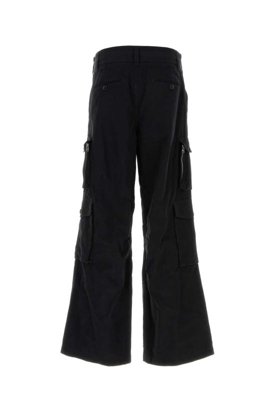 25FW 돌체앤가바나 페일 카고 팬츠 GP15UTHUMS8 N0000 BLACK - DOLCE & GABBANA