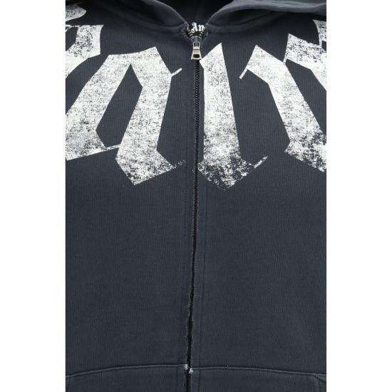 26FW 팜앤젤스 후드 티셔츠 PAPAMBE002FL0011003BB BLACK - PALM ANGELS