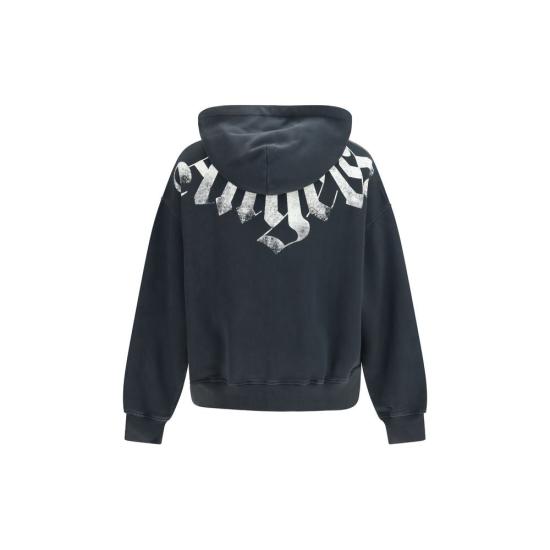 26FW 팜앤젤스 후드 티셔츠 PAPAMBE002FL0011003BB BLACK - PALM ANGELS