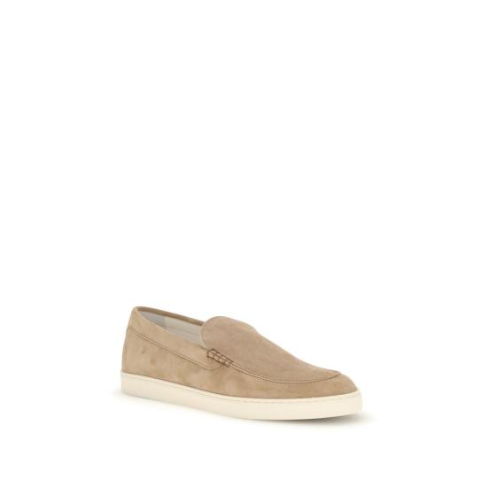 26SS 브루넬로 쿠치넬리 스니커즈 BRMZUHVSP335C7962BB BEIGE - BRUNELLO CUCINELLI