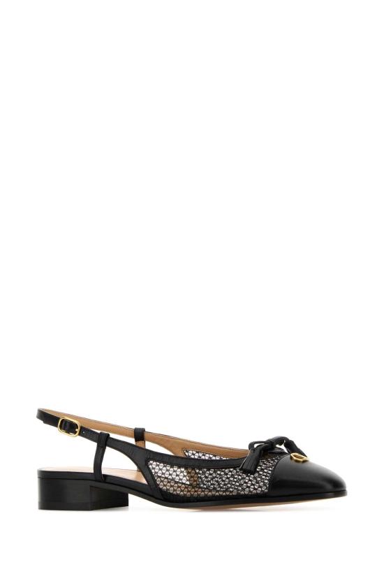 26SS 발렌티노 가라바니 플랫 슈즈 8W2S0MH0PDY 0NO BLACK - VALENTINO GARAVANI