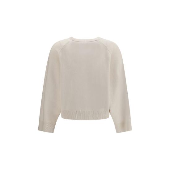 26FW 브루넬로 쿠치넬리 스웨터 BRM12744410C2832BB WHITE - BRUNELLO CUCINELLI