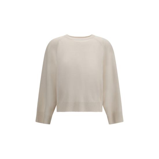 26FW 브루넬로 쿠치넬리 스웨터 BRM12744410C2832BB WHITE