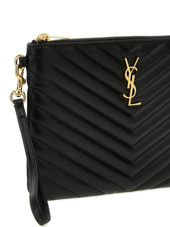 26FW 생로랑 클러치/파우치 SA277322BM BLACK - SAINT LAURENT