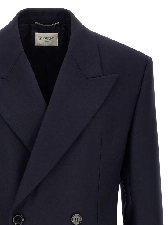 26FW 생로랑 자켓 SA341048BM NAVY - SAINT LAURENT